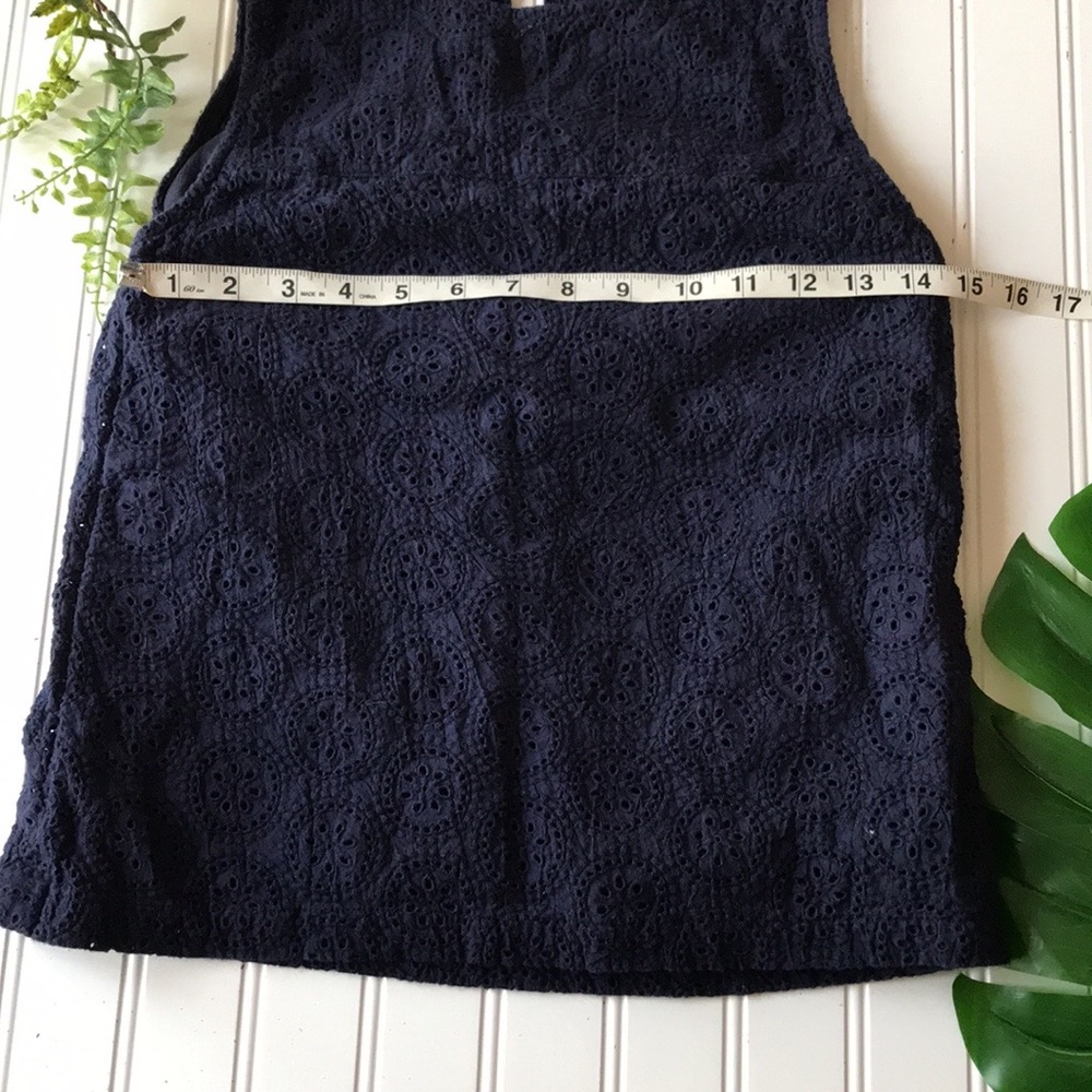 Cupcakes and cashmere blue sleeveless top - Picture 5 of 6